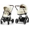 Kočárek Cybex Balios S Lux Kombinovaný Seashell Beige/Rám Taupe 2023