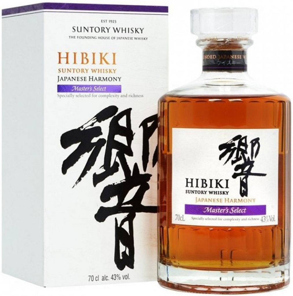 Suntory Hibiki Harmony Master´s Select 43% 0,7 l (karton)