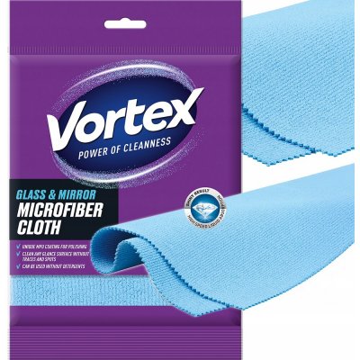 Vortex hadřík z mikrovlákna na okna a zrcadla 1 ks – Sleviste.cz