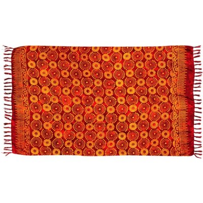 Sarong BOB Batik Louka červený