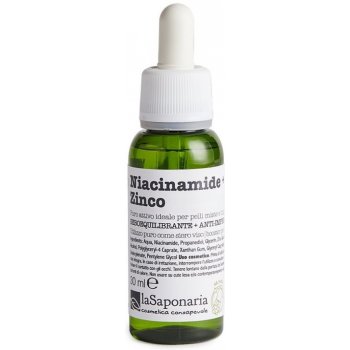 laSaponaria pleťové sérum Niacinamid vitamin B3 + Zinek 30 ml