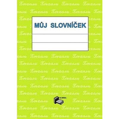 Můj slovníček - Pojechali sešit A5 na ruská slovíčka