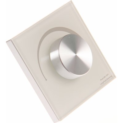 T-LED Nástěnný triakový stmívač dimLED pro LED svítidla 230V Barva:: bílá – HobbyKompas.cz