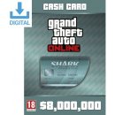 Grand Theft Auto Online Megalodon Shark Cash Card 8,000,000$