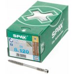 SPAX TERASOVÝ ŠROUB BOLD, PLOCHÁ PŮLKULATÁ HLAVA, T-STAR PLUS T20, FIXAČNÍ ZÁVIT, 5x56 mm - 100 ks – Hledejceny.cz