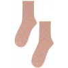 Dámské vzorované ponožky MIYABI Meruňka