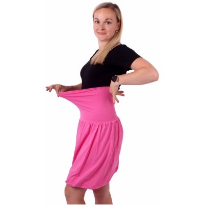 Jožánek těhotenská sukně balonová Sabina růžová – Zboží Mobilmania