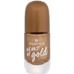 Essence Nail Colour Gel lak na nehty 62 HEART OF gold 8 ml – Zboží Dáma