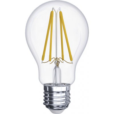 Emos Lighting LED žárovka Filament A60 7W E27 teplá bílá od 88 Kč -  Heureka.cz