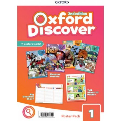 Oxford Discover Second Edition 1 Posters Pack - Kolektiv Autorů – Zboží Mobilmania