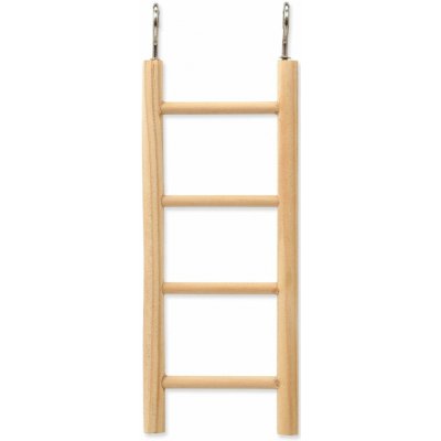 BIRD JEWEL Žebřík dřevěný 4 příčky 19,5 cm – Zboží Dáma