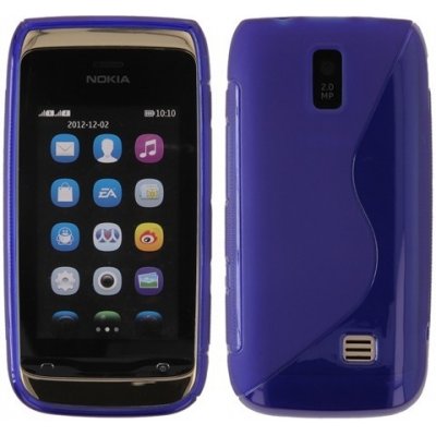 Pouzdro S-CASE NOKIA 308 Asha modré