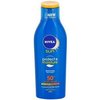 Nivea Sun Protect & Moisture hydratační mléko na opalování SPF50+ 200 ml