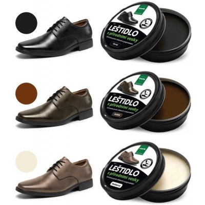 Svorto Leštidlo s přírodními vosky 75 ml hnědé – Hledejceny.cz