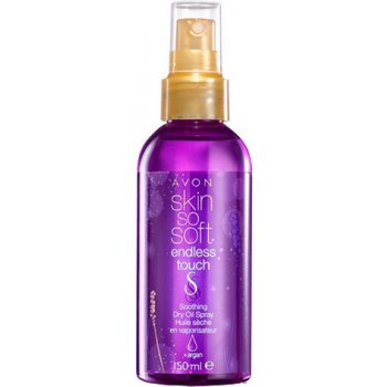 Avon Skin So Soft Endless Touch suchý olejový sprej s arganovým olejem 150 ml