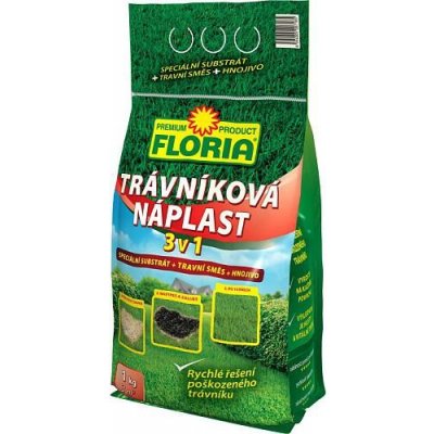 Osivo Agro Floria Trávníková náplast 3v1 1 kg – Hledejceny.cz