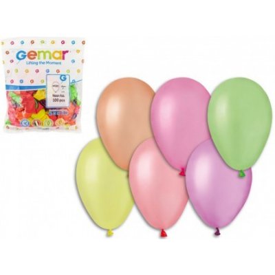 Smart Balloons Balonek Balonky nafukovací 7 párty neon 22x28cm karneval – Zboží Mobilmania