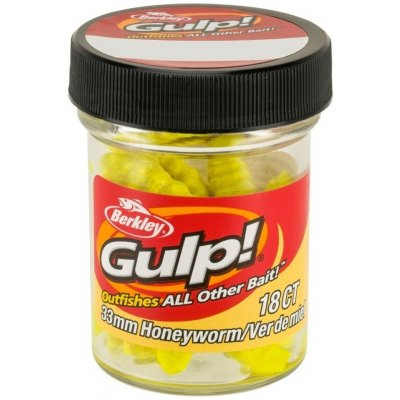 Berkley Gulp Honey Worm 3,3 cm Honey Yellow 18 ks – Zboží Mobilmania