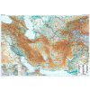 Nástěnné mapy Gizi Map Silk Road Countries / Země Hedvábné stezky - nástěnná mapa 125 x 88 cm Varianta: bez rámu v tubusu, Provedení: laminovaná mapa v lištách