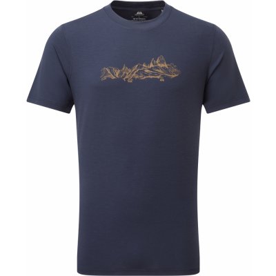 Mountain Equipment Pánské Tričko Groundup Skyline T-shirt Men's Cosmos – Zboží Dáma