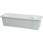 Nohel Garden Truhlík GLORIA plastový bílý 50 cm – Sleviste.cz