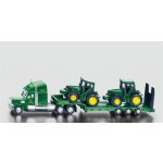 Siku John Deere Farmer 1837 Tahač s podvalníkem a traktory 1:87 – Zbozi.Blesk.cz