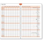 ADK Náhradní vložky do diářů A6 měsíční – Zboží Živě