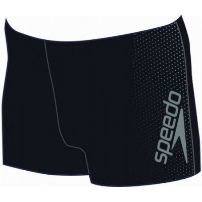 Speedo Gala logo plavky černé/ šedé – Zboží Mobilmania