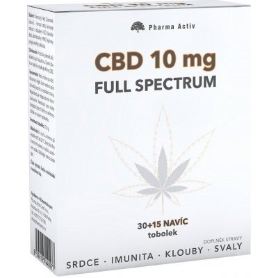 CBD 10mg Full Spectrum 30+15 tablet