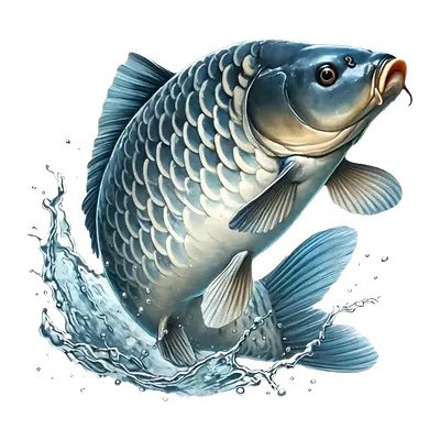 Vinylová samolepka - kapr I (8,0 cm) – Hledejceny.cz