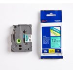 Páska Brother TZE-731, 12mm, zelená/černá, laminovaná, délka 8m – Zboží Živě