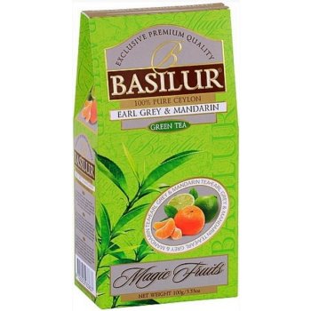 Basilur Magic Green Earl Grey & Mandarin papír 100 g