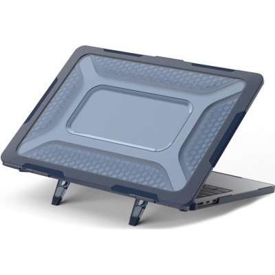 ENKAY 55010 RUGGED Ochranný set pro Apple Macbook Air 13 (M2 / M3) A2681 / A3113 modrý