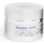 Nail1 Sparkle Top Silver UV/LED gel Vysoký lesk s jemnou jiskrou 30 ml – Zbozi.Blesk.cz