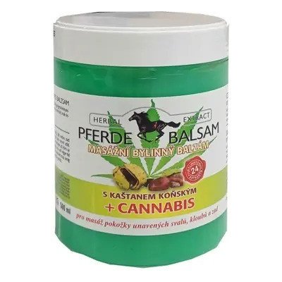 Vivaco PFERDE BALSAM Kaštan koňský s Cannabis 500 ml – Zboží Mobilmania