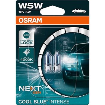 Osram Cool Blue Intense Next Generation 2825CBN-02B W5W W2,1x9,5d 12V 5W