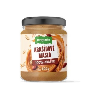 Organis Arašídové máslo 500 g – Zbozi.Blesk.cz