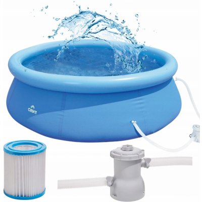 CRIVIT Quick up pool Easy 2,40 x 0,63 m – Zboží Dáma