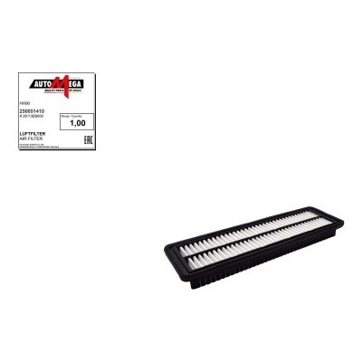 AUTOMEGA Vzduchový filtr 250051410 – Hledejceny.cz