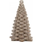 Clayre & Eef Dekorace perníkový stromek Gingerbread Tree - 15*15*25 cm – Hledejceny.cz