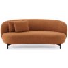 Pohovka Lunam sofa Curly cihlová Kartell