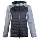 HKM Jezdecká bunda/mikina Style XXS Šedá/černá – Zboží Dáma