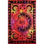 Orientální bavlněný přehoz Slunce 140 x 210 cm – Sleviste.cz