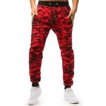 Dstreet pánské teplákové kalhoty UX3510 červené – Hledejceny.cz