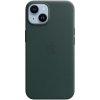 Pouzdro a kryt na mobilní telefon Apple Pouzdro Apple kožené Leather Case MagSafe Apple iPhone 14, forest zelené