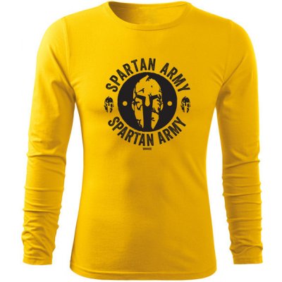 Dragova Fit-T tričko s dlouhým rukávem Archelaos žlutá