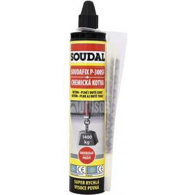SOUDAL SOUDAFIX P-300SF - chemická kotva 300 ml – Hledejceny.cz