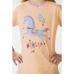 HKM Triko Flower Pony oranžová – Sleviste.cz