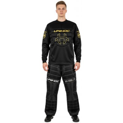 Unihoc SHIELD black set bílá / černá / zlatá – Zboží Dáma