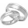 Prsteny Aumanti Snubní prsteny 198 Stříbro bílá
